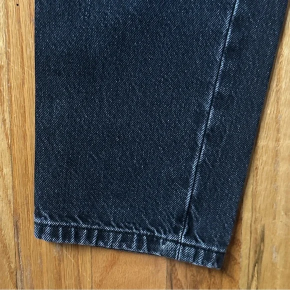 Frame Womens 26/28 Black Le High N Tight Straight Leg High Waist Denim Jeans - Picture 2 of 9